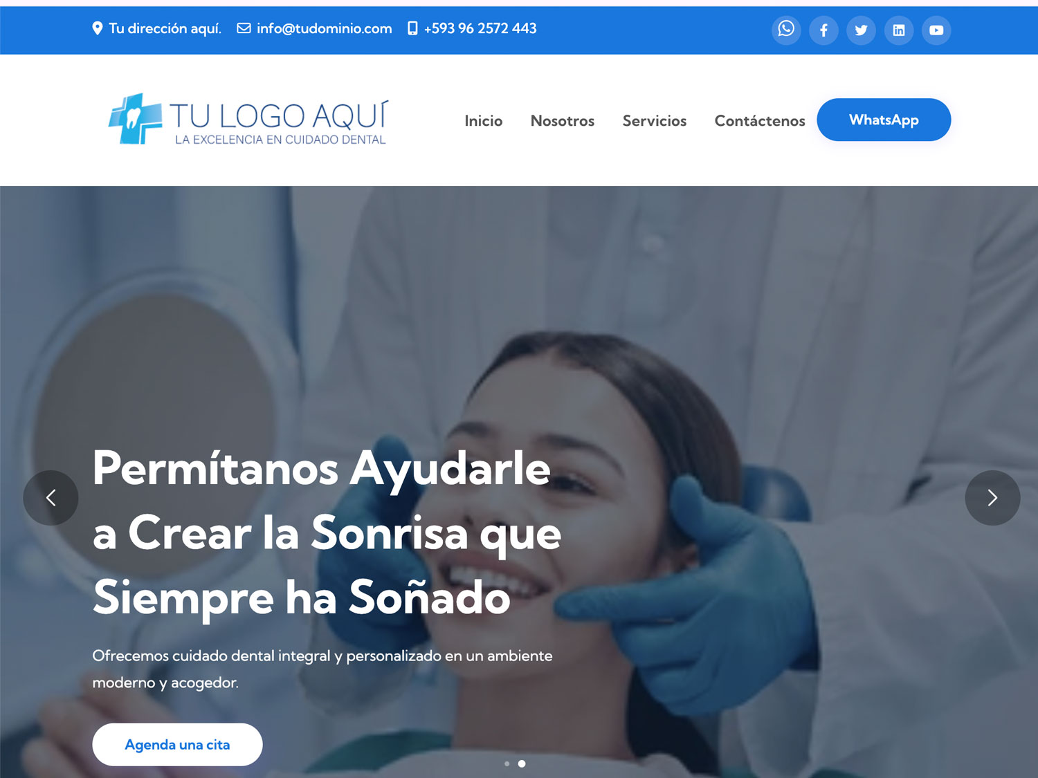 Web page dental